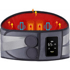 ALLJOY Cordless Heating Pad front view showing digital touch screen display.