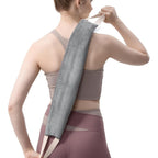 Uncn microwavable heating pad for neck and shoulders front view