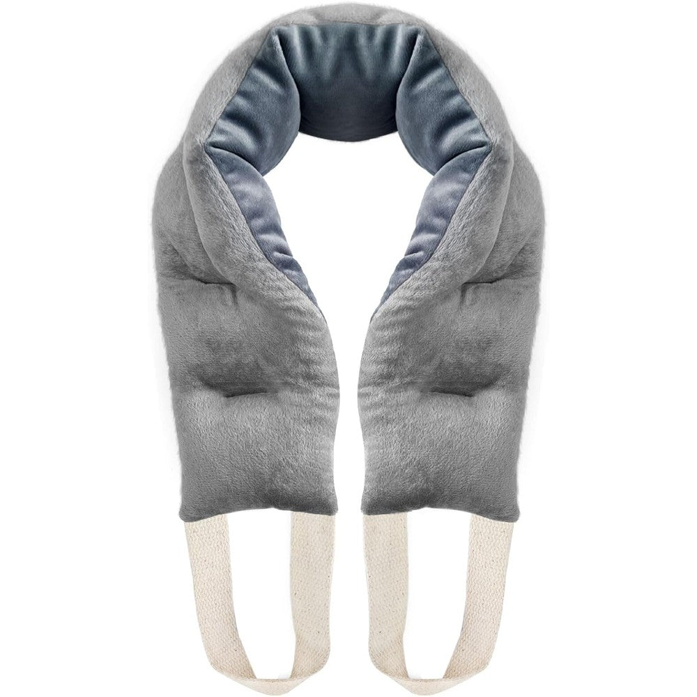 Uncn microwavable heating pad for neck and shoulders front view