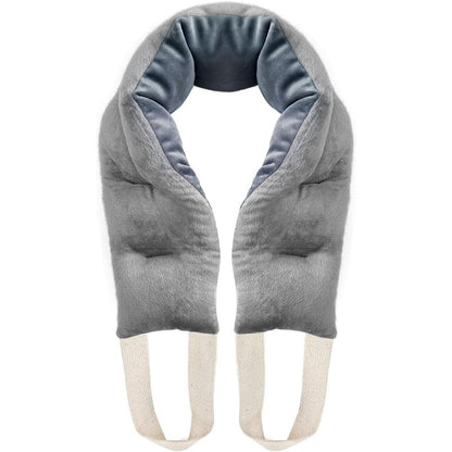 Uncn microwavable heating pad for neck and shoulders front view