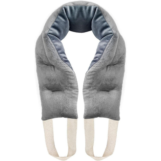 Uncn microwavable heating pad for neck and shoulders front view