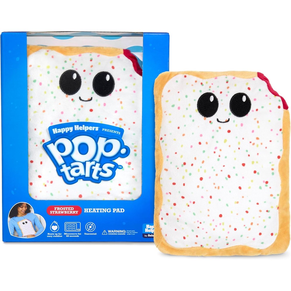 What Do You Meme Pop-Tarts plush heating pad front view