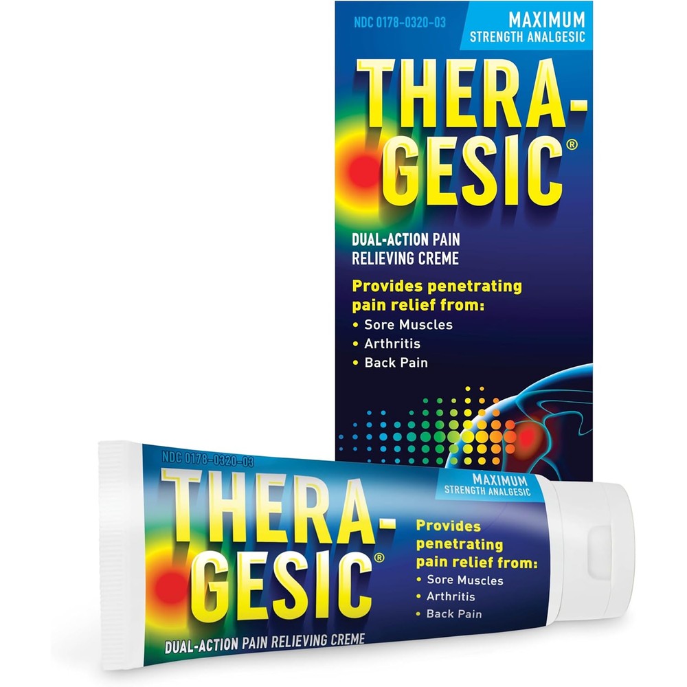 Thera-Gesic Dual Action Pain Relieving Creme front view