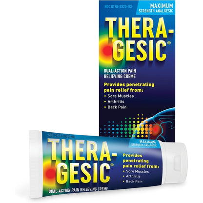 Thera-Gesic Dual Action Pain Relieving Creme front view