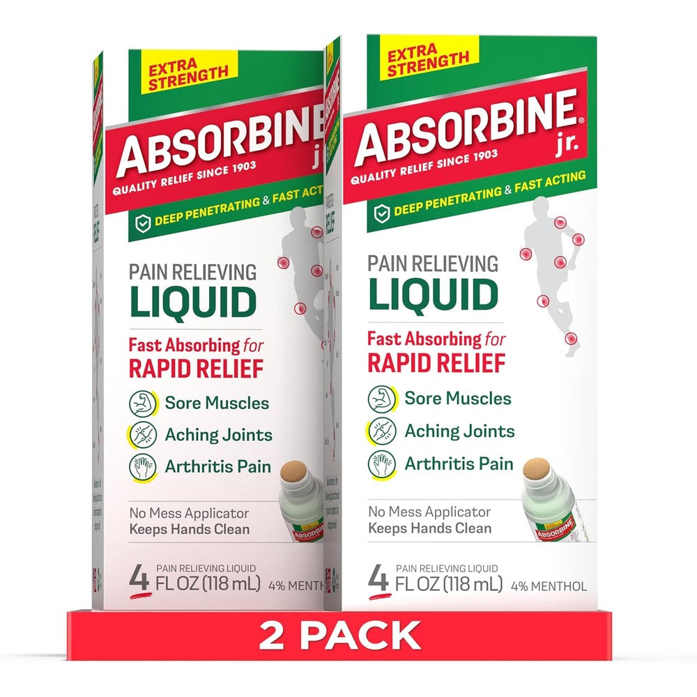 Absorbine Jr. Maximum Strength Pain Relieving Liquid front view