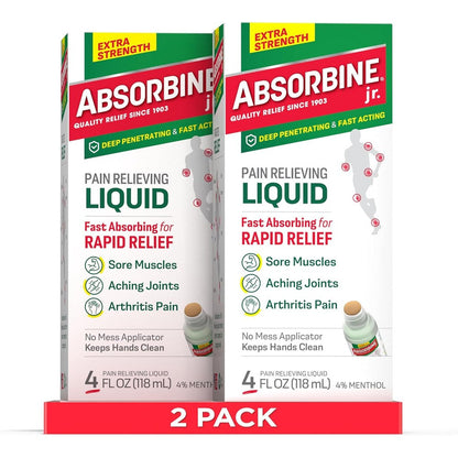 Absorbine Jr. Maximum Strength Pain Relieving Liquid front view