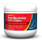 MagniLife Pain Relieving Foot Cream 4 ounce tube front view