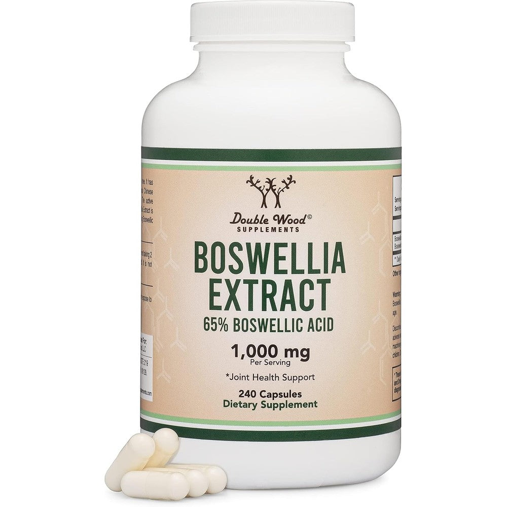 Double Wood Supplements Boswellia Serrata 240 capsules front view
