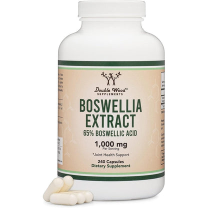 Double Wood Supplements Boswellia Serrata 240 capsules front view