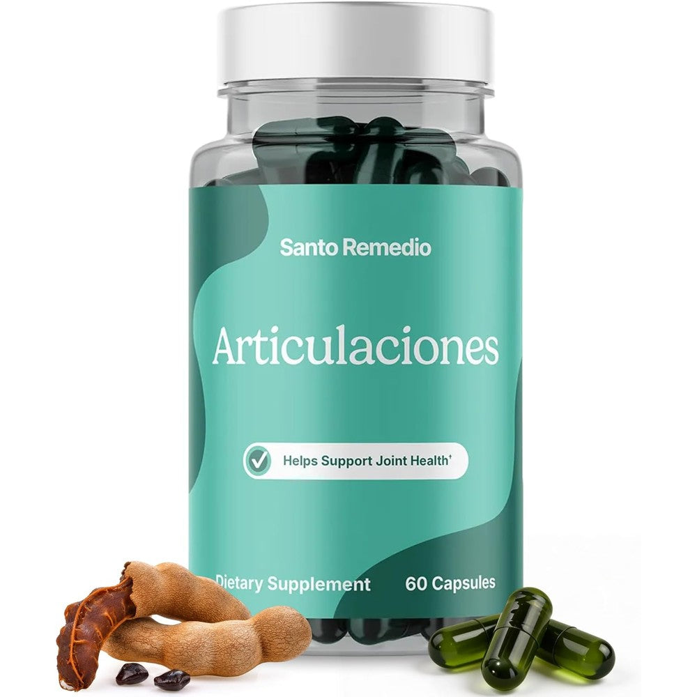 Santo Remedio Articulaciones Joint Health Support front bottle view