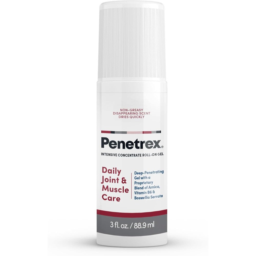 Penetrex Joint and Muscle Therapy Roll On soothing gel bottle front view for pain relief