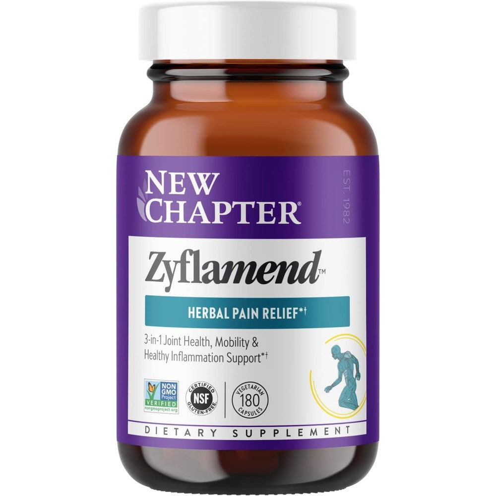 New Chapter Zyflamend Joint Supplement bottle for mobility and flexibility