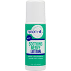 Epsom-It Soothing Nerve Lotion front view bottle with roll on applicator for targeted magnesium relief