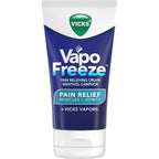 Vicks VapoFreeze Topical Pain Relief Cream front tube packaging