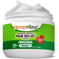 Hempvana Maximum Strength Relief Cream 4 Ounce jar front view showing packaging