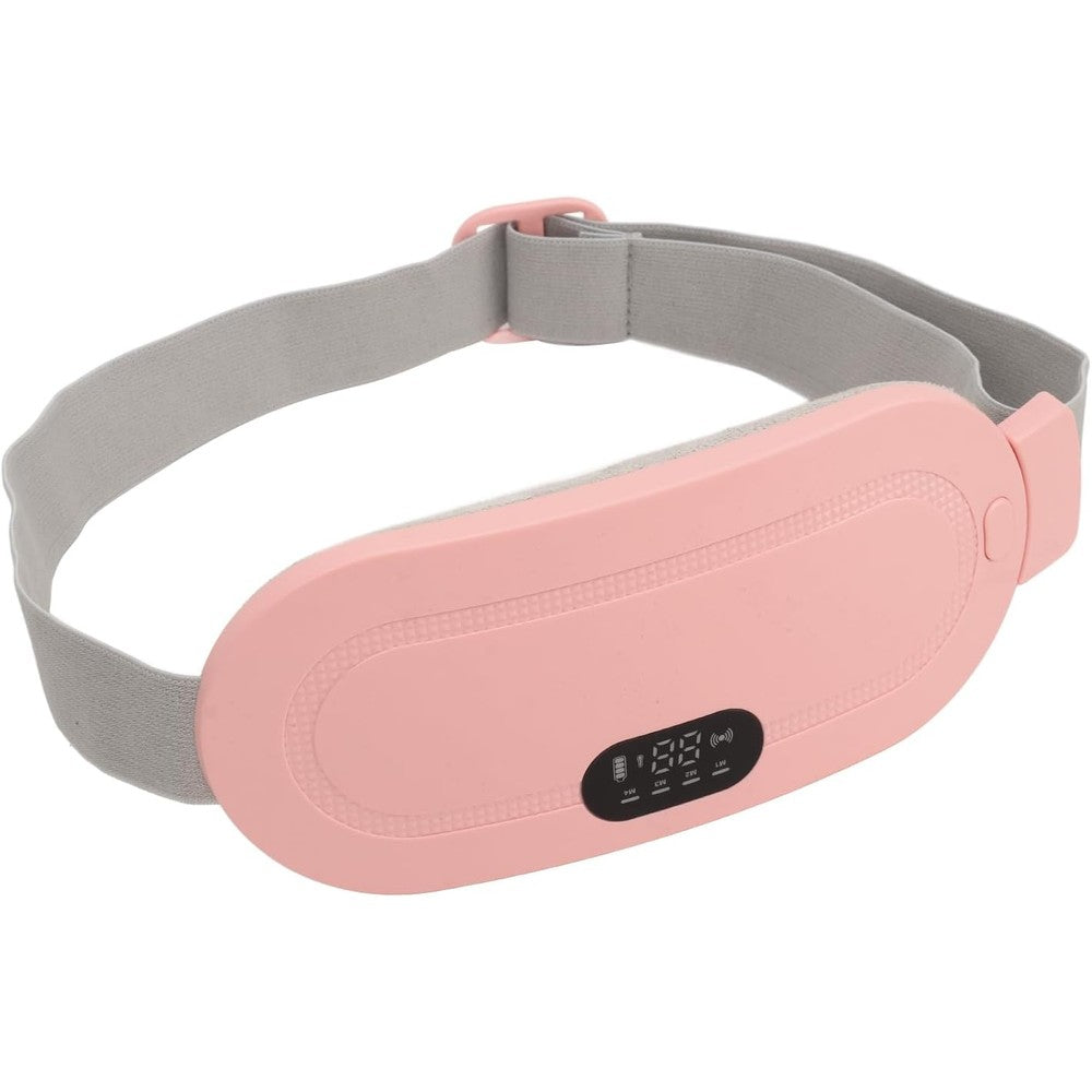Generic intelligent menstrual heating pad front view in pink