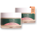 Glow Botanica Period SOS Wild Yam Cream dual pack front view