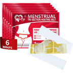 Ifory menstrual tri-section heating belt front packaging view