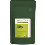 Banyan Botanicals Musta Powder front view of organic Ayurvedic supplement pouch