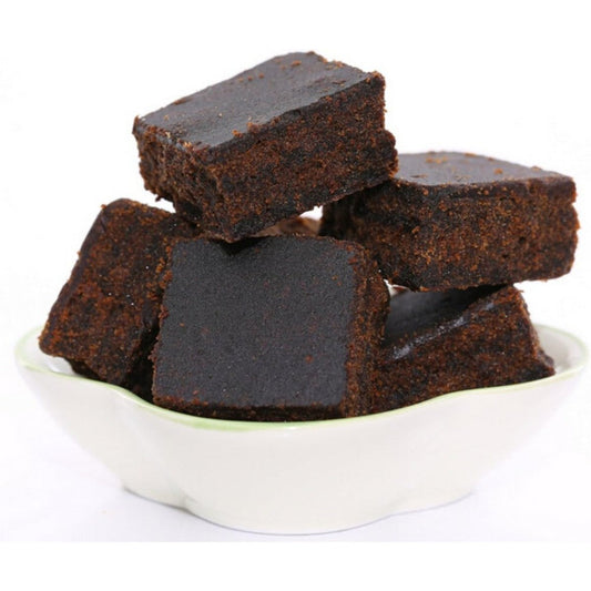HELENOU666 Yunnan specialty handmade dark brown sugar front view packaging for menstrual period comfort.