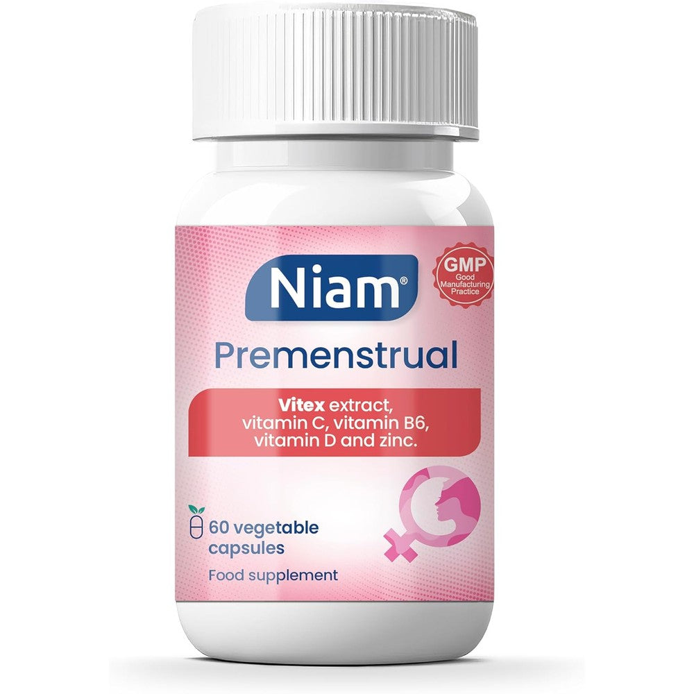 Niam Laboratorios Vitex Agnus Castus bottle front view for hormonal balance