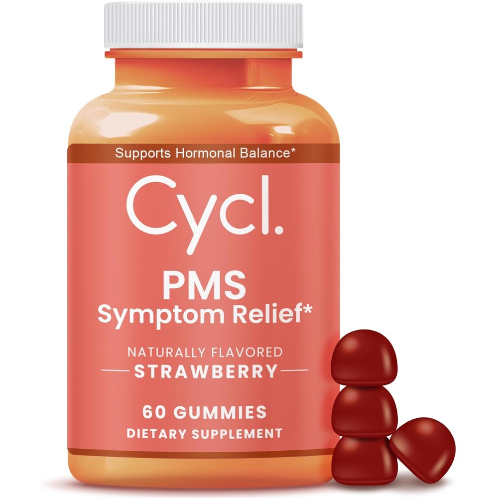 Semaine Cycl PMS support gummies bottle front view