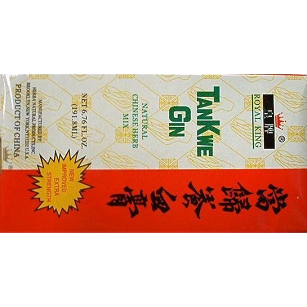 Royal King Tankwe Gin Natural Chinese Herb Mix front view authentic wellness syrup