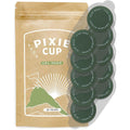 Pixie Cup Pixie Pulse Replacement Gel Pads front packaging view for menstrual cramp relief.