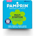 Pamprin Multi Symptom Menstrual Period Symptoms Relief 40 Caplets front packaging box.