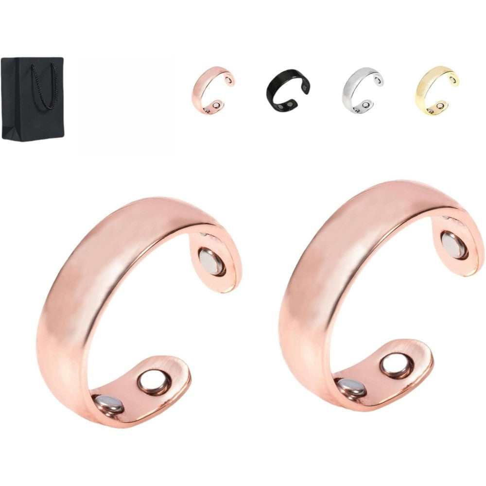 Kofisni Auvulis magnetic migraine ring front view
