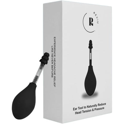Reviu ear pressure relief device front view