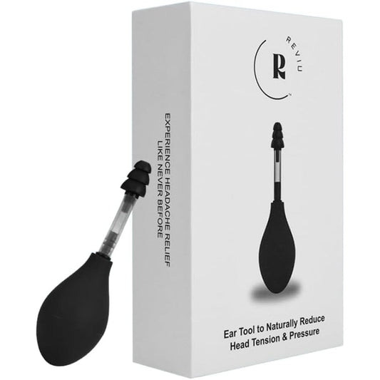 Reviu ear pressure relief device front view