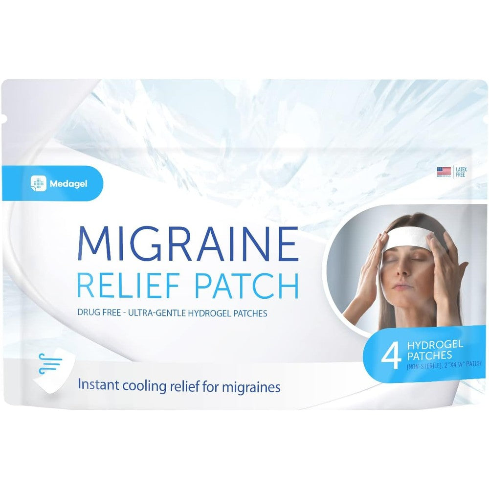 Medagel Migraine Relief Patch front packaging