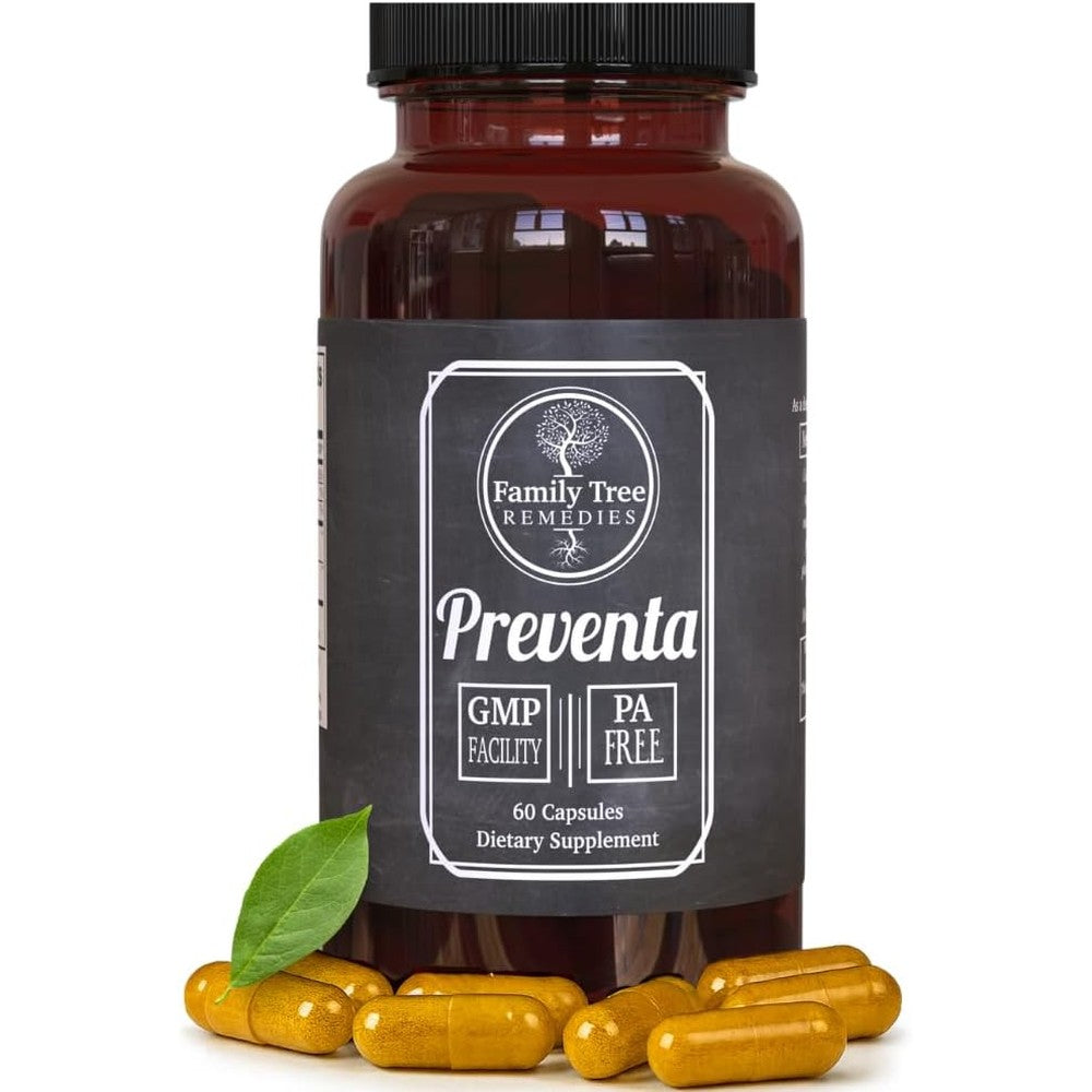 Family Tree Remedies Preventa Supplement front view bottle