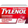 Tylenol Extra Strength 500mg tablets box front view