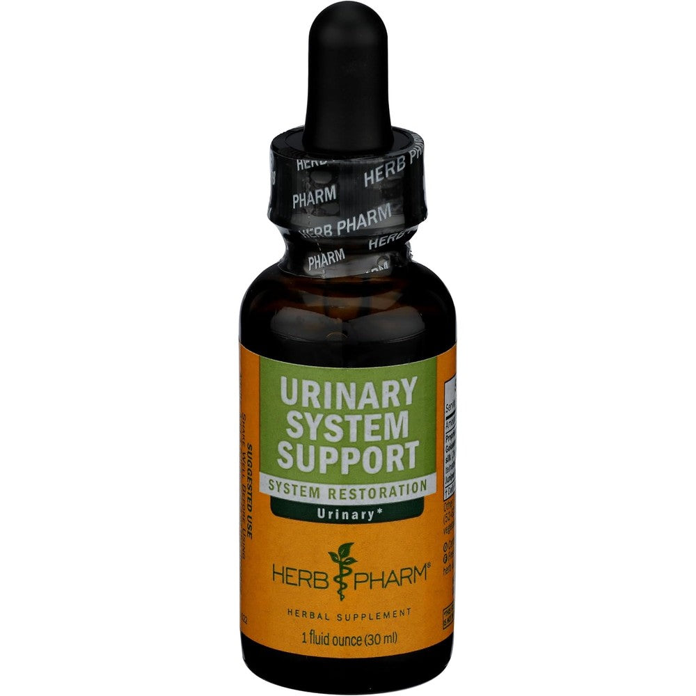 Herb Pharm Urinary System Support 1 Fluid Ounce front view bottle for kidney health
