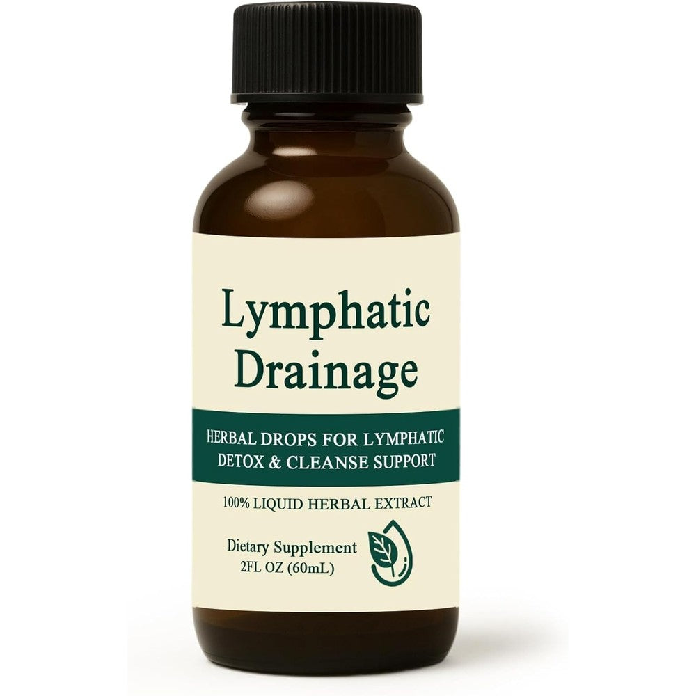 Generic Lymphatic Drainage Drops 60ml front view bottle