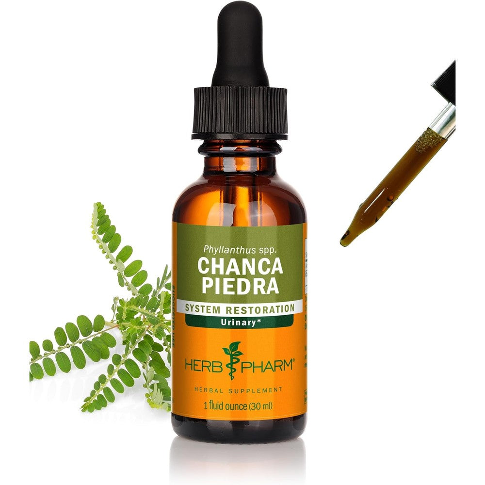Herb Pharm Chanca Piedra Liquid Extract 1 Fluid Ounce front bottle view
