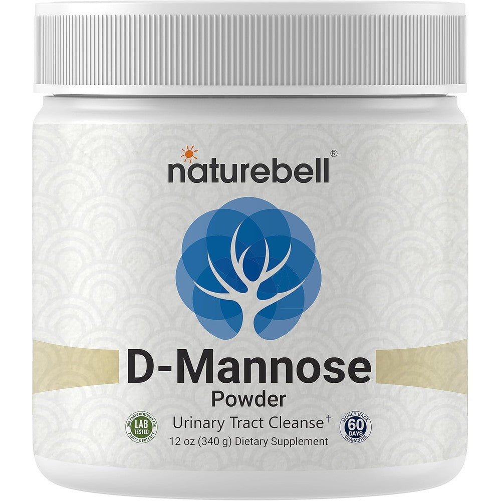 NatureBell D Mannose Powder 12oz for urinary tract and bladder health