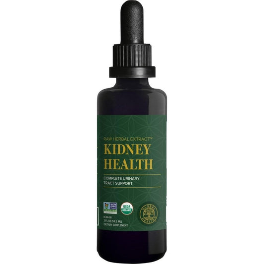 Global Healing Center Organic Kidney Health 2 fluid ounce bottle front view