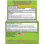 Bell Pharmaceuticals Jet-Asleep Double Strength Nighttime Sleep-Aid 100 Count front packaging showing diphenhydramine 50mg tablets for insomnia relief.
