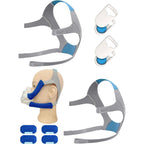 Rescare F20 replacement headgear front view with clips