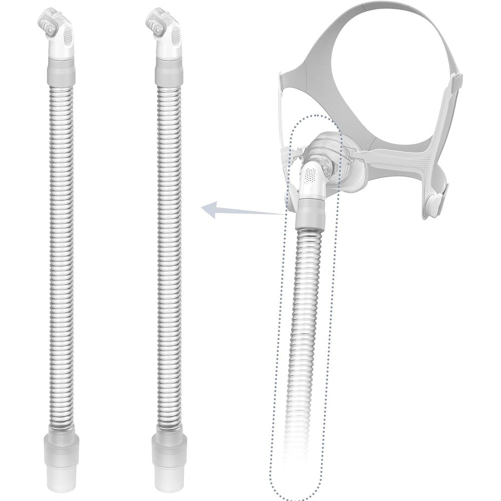 Medihealer replacement tube assembly for Airfit N20 front view