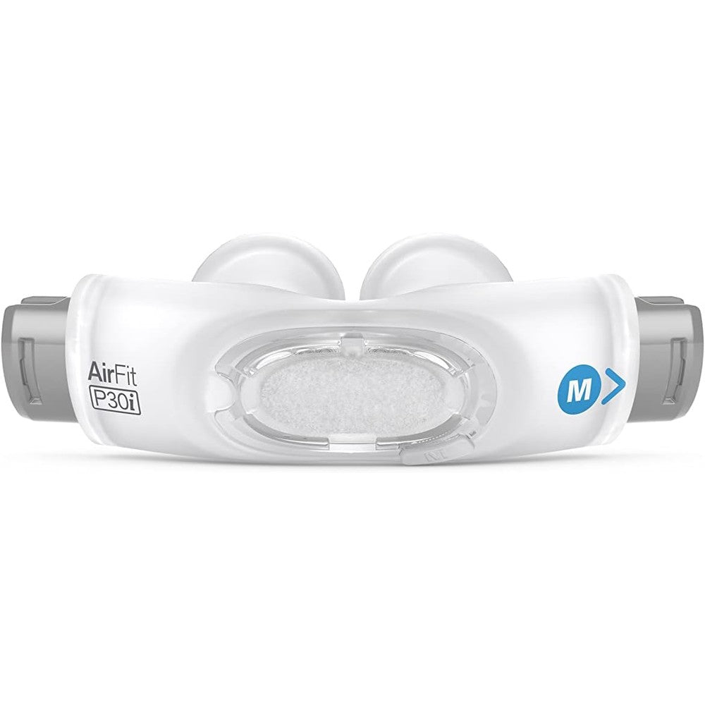 ResMed AirFit P30i Nasal Pillow Cushion size Medium front view