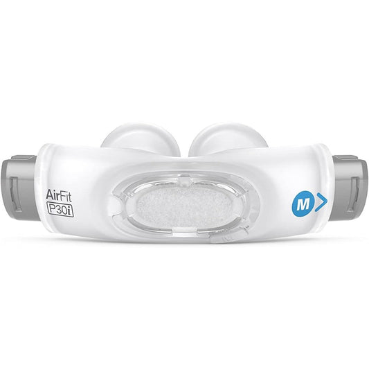 ResMed AirFit P30i Nasal Pillow Cushion size Medium front view