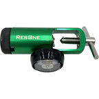 ResOne CGA-870 Oxygen Regulator front view showing the 25 LPM flow dial and pressure gauge.