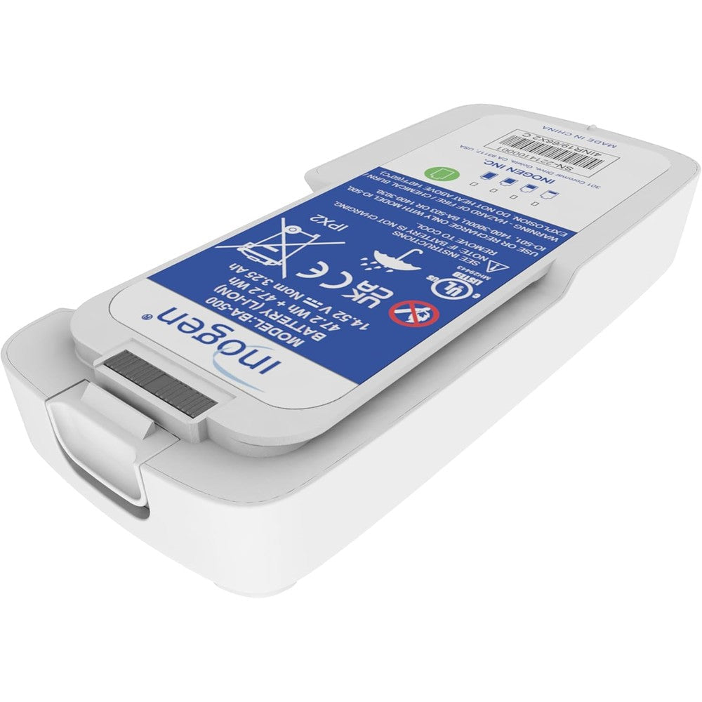 Inogen Standard 8-Cell Battery front view for portable oxygen therapy