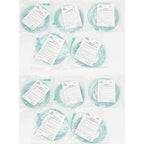 Medical Sales Supply Nasal Oxygen Cannula 10 Pack front view for respiratory care.