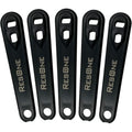 ResOne Plastic Medical Oxygen Cylinder Wrench 5-pack front view for CGA-870 valves.