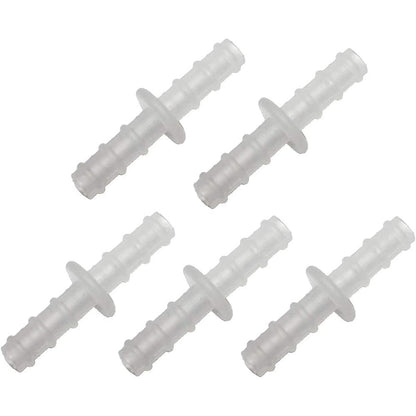 ResOne Oxygen Tubing Straight Connectors 5 Pack front view respiratory accessories